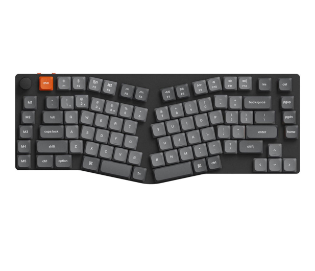 Keychron K15 Max H3 UltraSlim Low Profile Gateron Brown Ergonomic RGB - 1507472 - zdjęcie